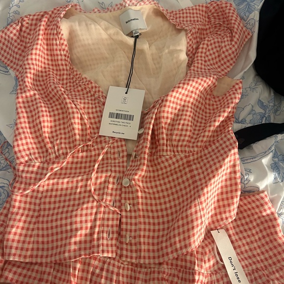 Dorothea Two Piece
Color: Watermelon Check - Picture 2 of 3